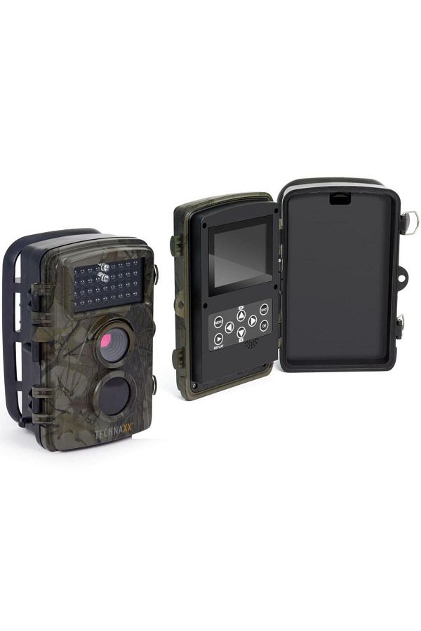 Technaxx-Cameră de supraveghere pentru animale sălbatice TX-69, Full HD 1080p, senzor PIR, LCD, IP56, MicroSD, microfon/difuzor 1