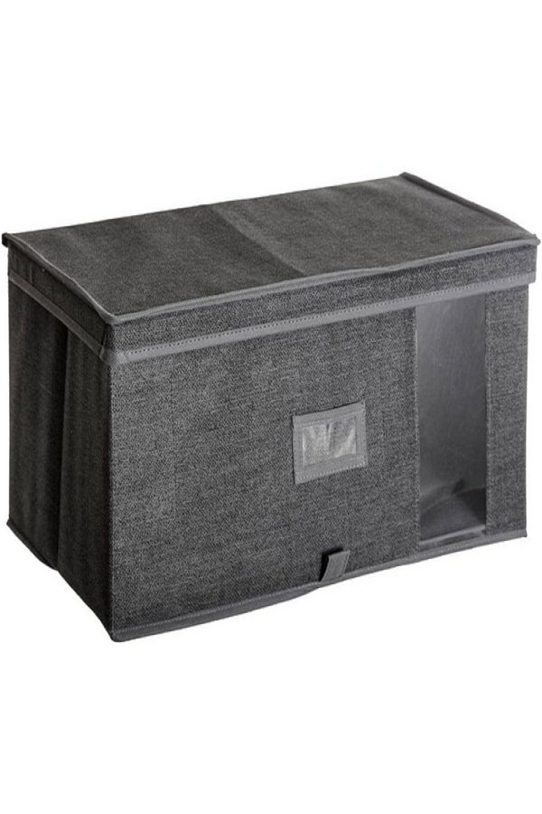 Five Simply Smart-Polypropylene Rectangular Foldable Storage Box with Lid 1