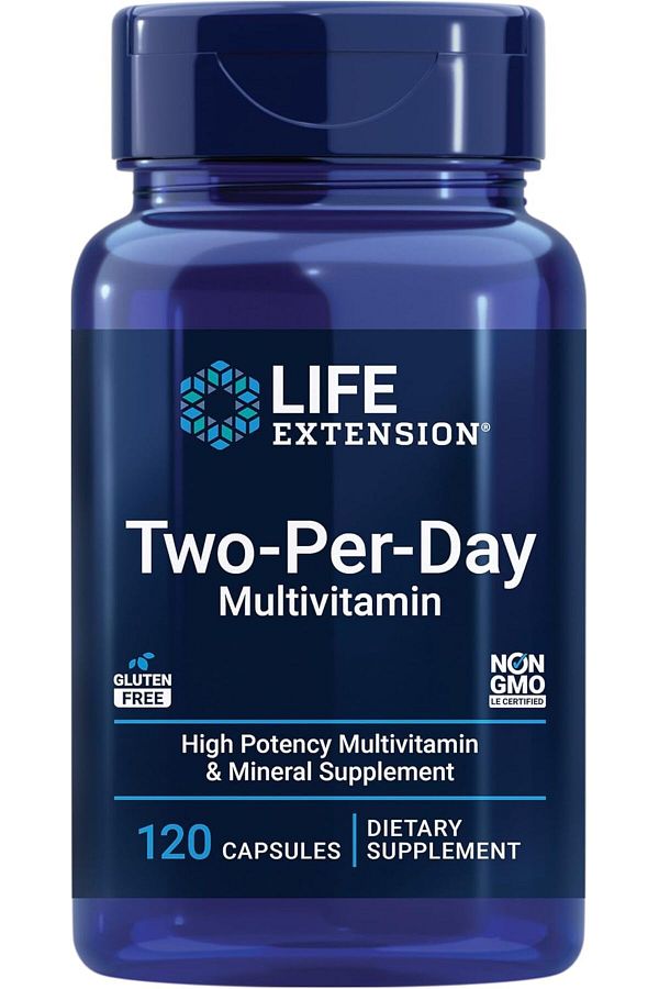 Life Extension-Two-Per-Day with Vitamin B6, B12, C, E, D3, Magnesium & Zinc High Multivitami 1