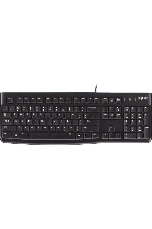 logitech-K120 Keyboard Wired for Laptop/Desktop Computer/Gaming Desktop Computer/CPU Windows OS Black 1