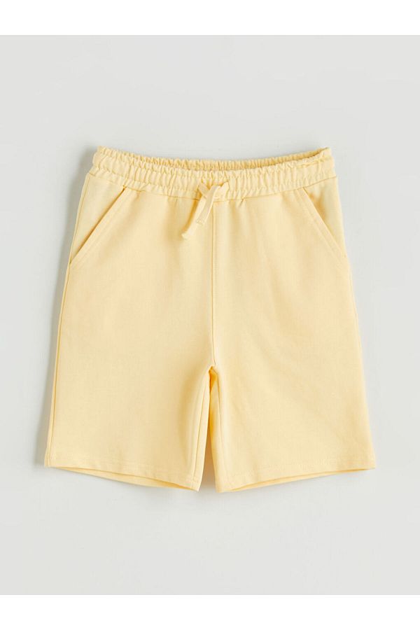 LC Waikiki-Sparkling Selections from Shining Store |   Brown Boy's Shorts with Elastic Waist 1