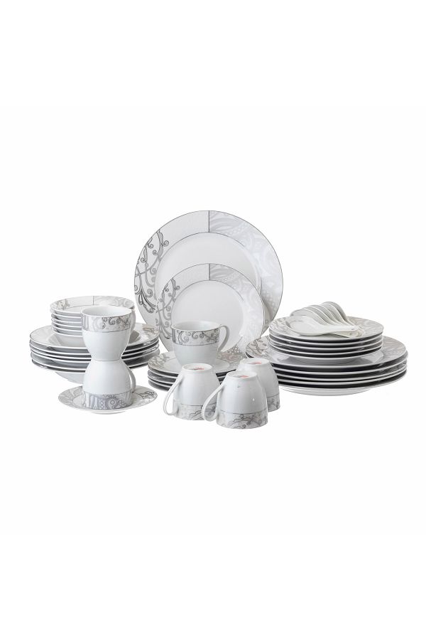 HIC-Ceramic Dinner set 42 pieces for 6 persons 1