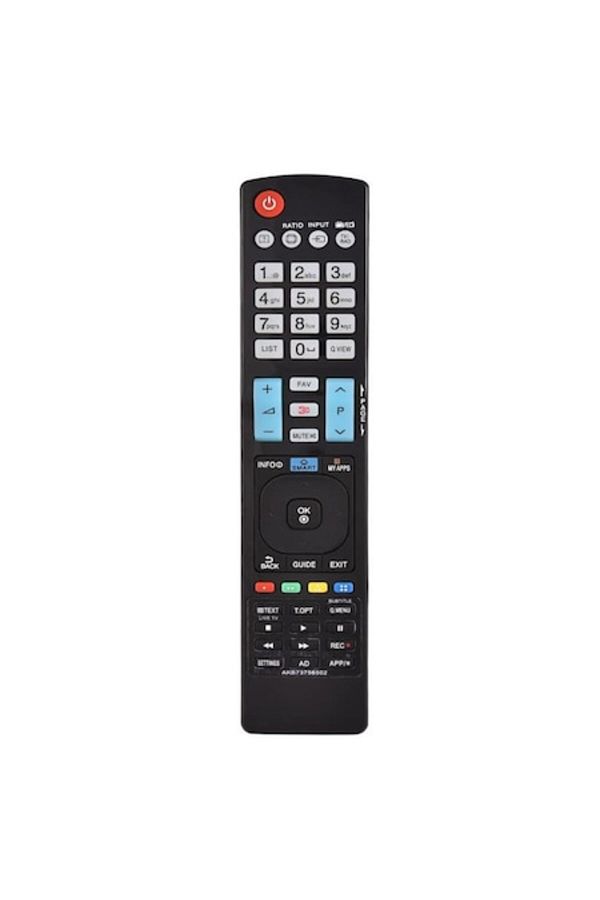 Bogadini-Universal Remote Control Compatible with LG LED/LCD AKB73756502, Identical to the Original, Black 1