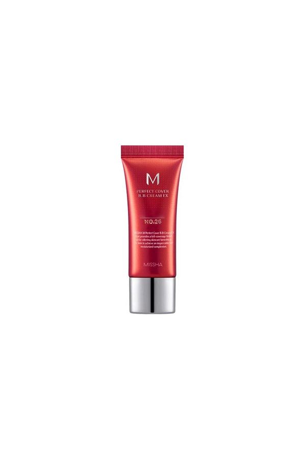 Missha-Cremă BB cu acoperire ridicată, SPF 42 / PA+++ (nr. 26 - Caramel), Missha, 20 ml 1