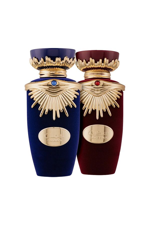 lattafa-Pack of 2 perfumes, Sakeena 100 ml and Emaan 100 ml 1