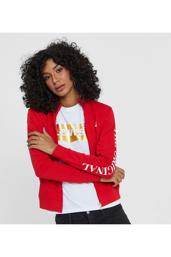 Levi's-MULTI BNG ALICE SWEAT ORGNL MARS RED PATTERN for Women 1