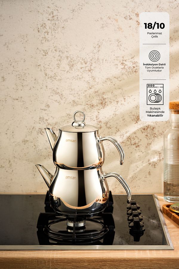 Emsan-Beta Midi Teapot Set 1.00 - 1.6 Lt 1