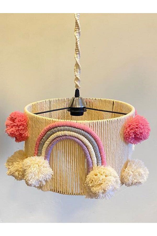 EviminDekoru-Macrame Handmade Chandelier 1
