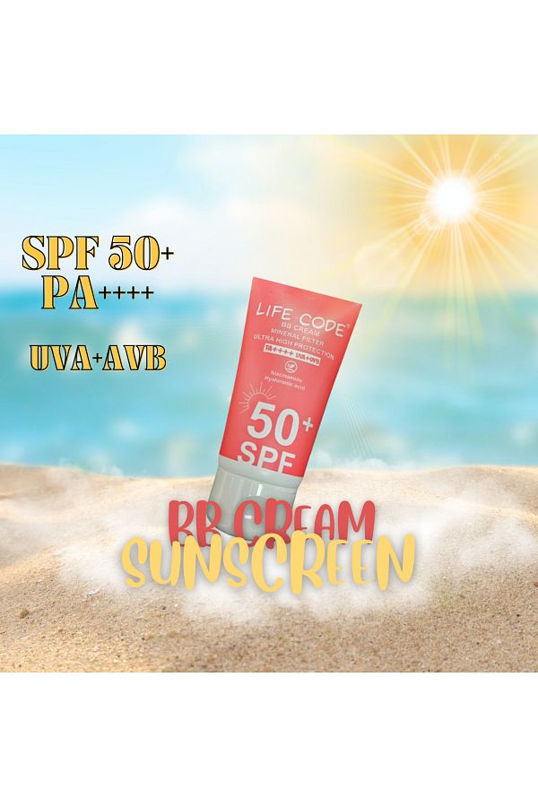 LİFE CODE-Life Code Bb Sunscreen Mineral Filter Color Tone Equalizer 50 Spf 50 ml 1