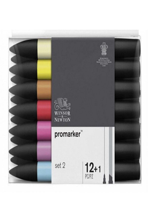 Winsor Newton-Winsor & Newton Promarker - Set of 12 2 1
