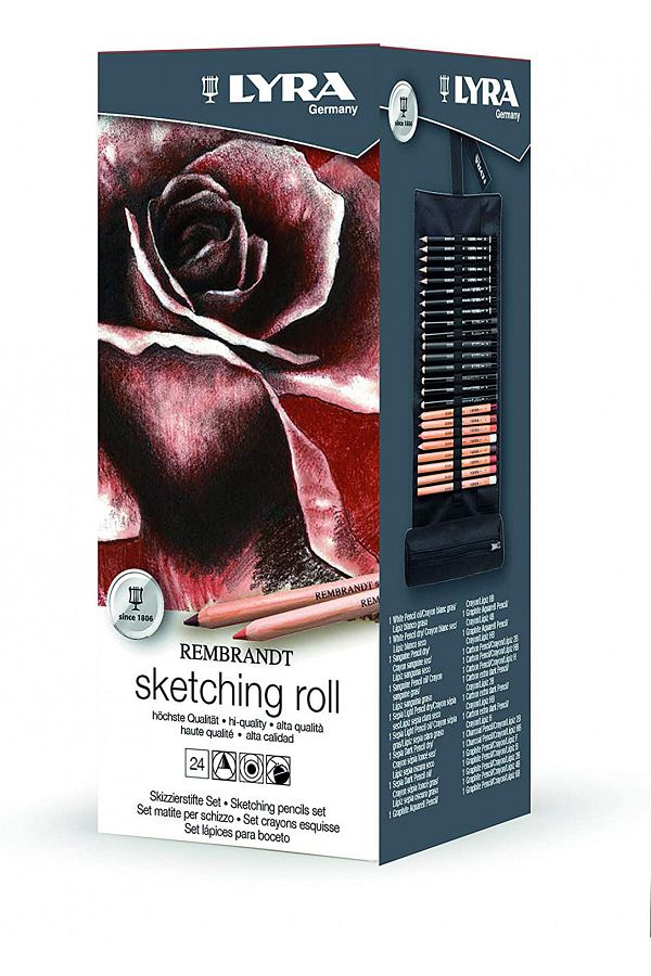 LYRA-Roller Rembrandt Sketching / Sketching Set of 24 1
