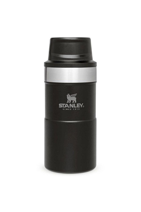Stanley-Black Matte 0.25L Classic Trigger Action Thermos 1