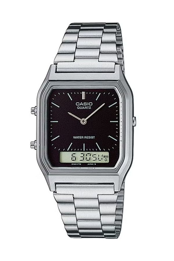 Casio-Men's Stainless Steel Quartz Analog & Digital Watch 1
