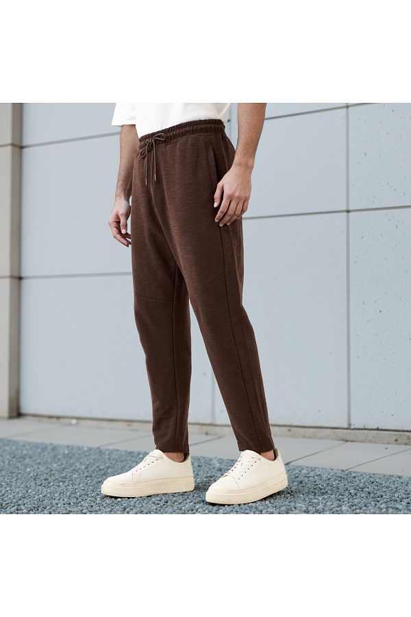 Kappa-Panelled Joggers with Drawstring and Pockets 1