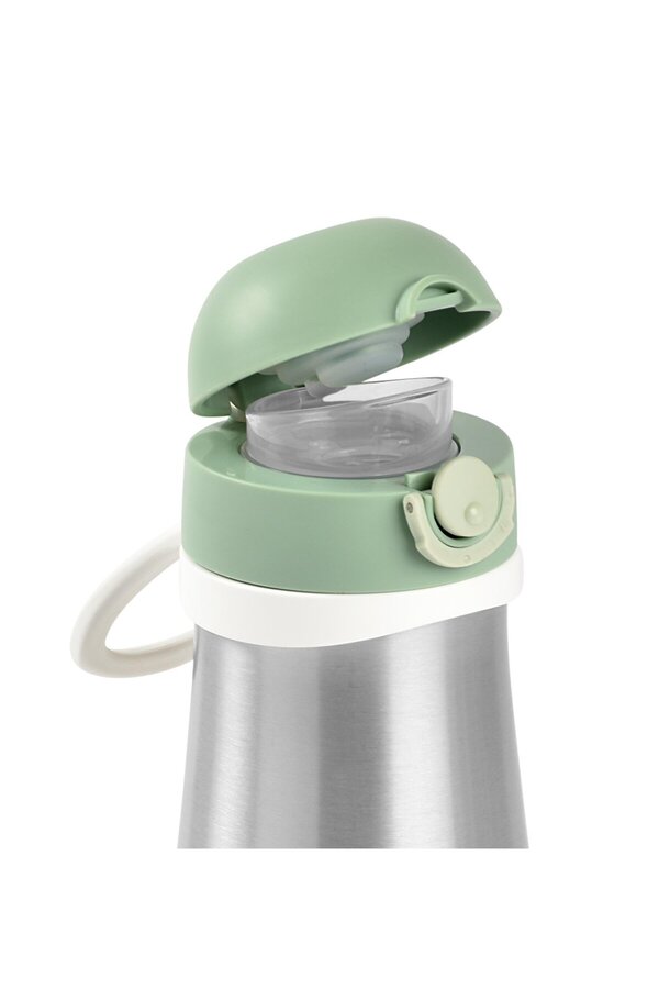 Beaba Paslanmaz Çelik Suluk 350 ml, Sage green