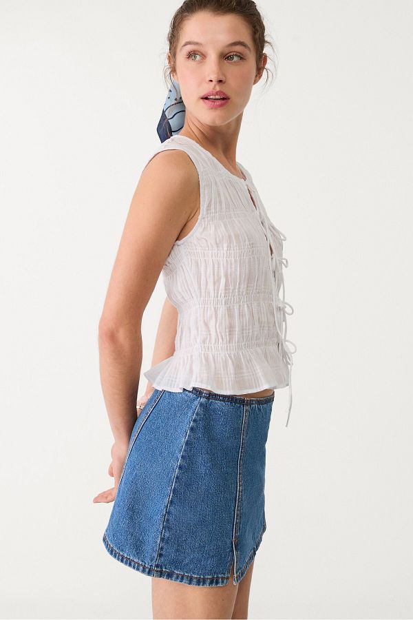 Stradivarius-Mini skort with slits 1