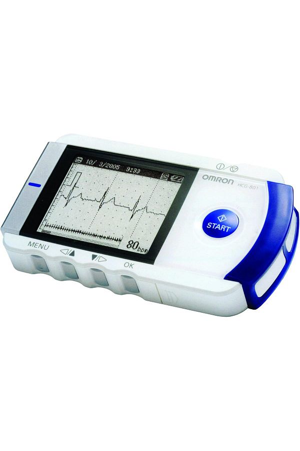 Omron-ECG Portable Heart Scan HCG 801 E Complete 1