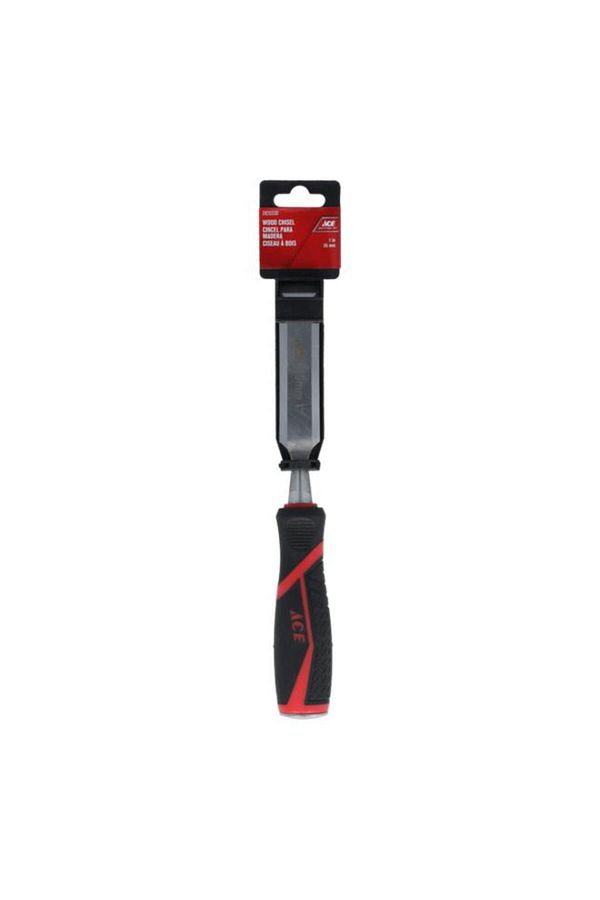 Generic-ACE Wood Chisel with TPR Handle Multicolor 25mm 1
