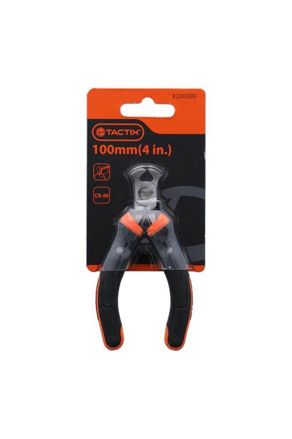 Generic-Tactix Non-Slip Ergonomic Handle Mini End Nipper Pliers Multicolor 100mm/4inch 200089 1