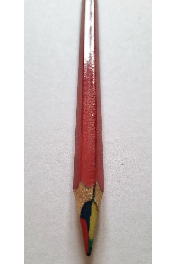 Modellino-2-Piece Jumbo Rainbow Red Body Rbc Rainbow Pencil 1