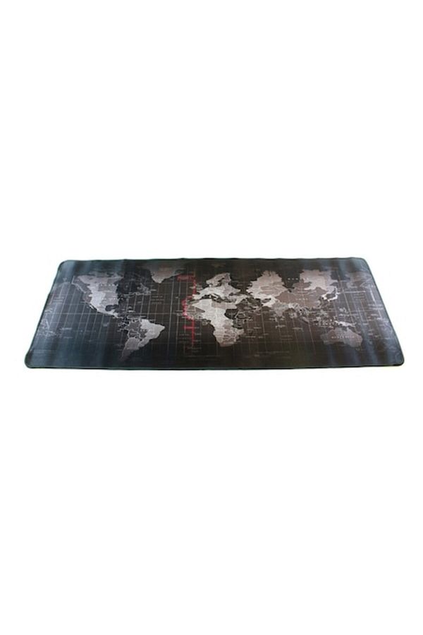 Palmonix-MousePad Professional for Mouse and Keyboard with World Map Print, Dimensions 80x30cm 1