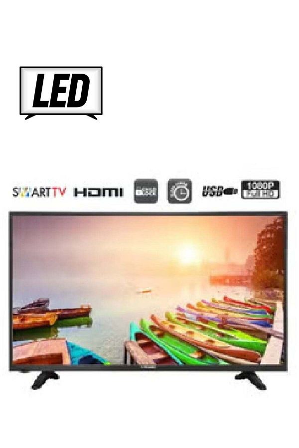 Toshiro-43 Inch Full HD Smart Android OS LED TV, Slim LED TV with Remote Control 1