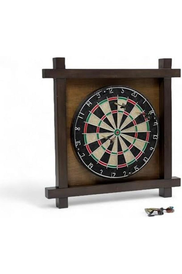 ALBADER-Professional Bristle Dartboard with Official Tournament Specifications, Dart Board Set 1