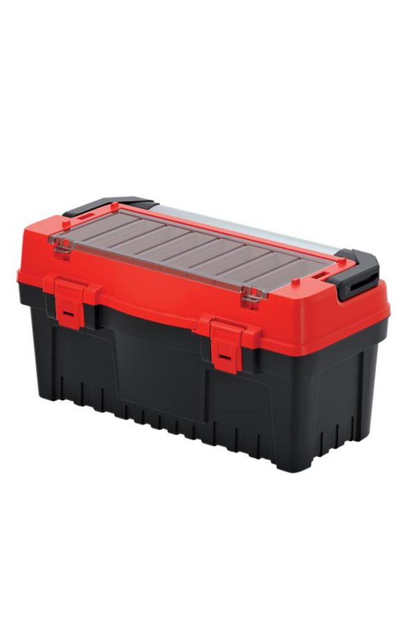 Generic-Kistenberg EVO 60 Durable Tool Box with Removable Separators Black and Red 1