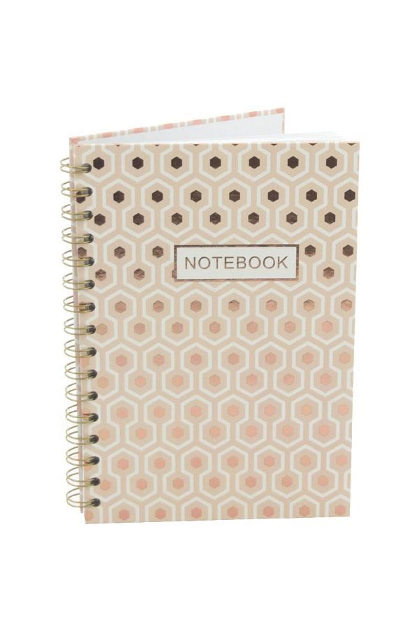 Roco-Lined Notebook A5 - 100 Sheets Beige 1