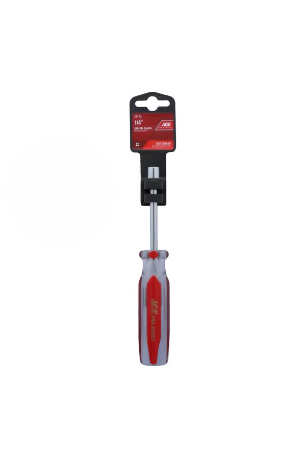 ACE-Nut Driver with Acetate Handle Multicolor 1/4inch 1