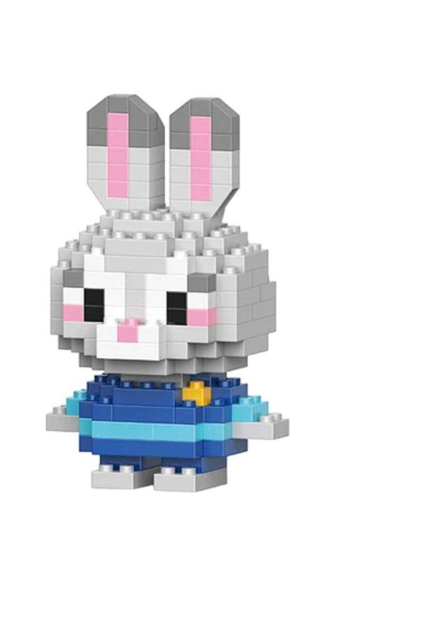 huitich-Cute Rabbit Pixel Block Toy Building Set 1