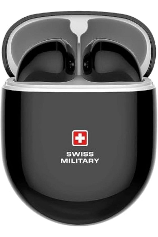 Swiss Military-سماعات دلتا 2 TWS ENC لإلغاء الضوضاء مع جهير عميق وميكروفون للمكالمات ودقة عالية 1