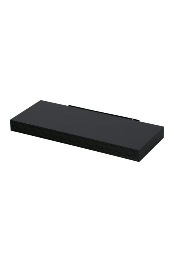 Generic-HONEY BEE Rectangular Textured Shelf Black 1