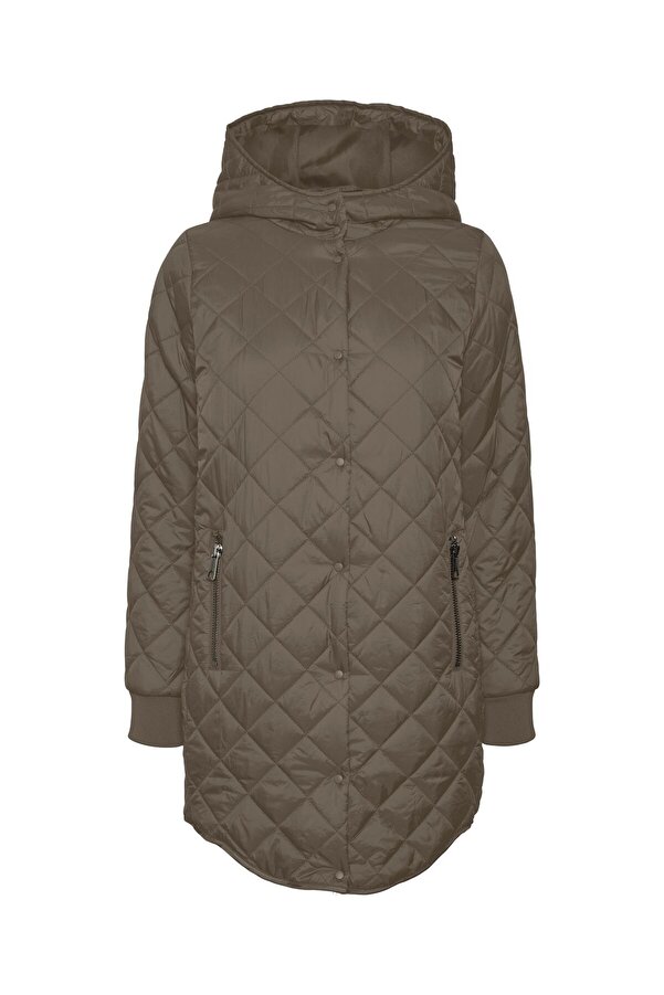 Outdoor Steppjacke Vero Moda Lederjacke Gelb Vero Moda Mantel