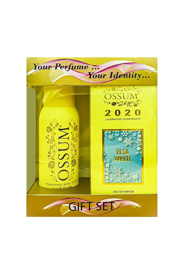Ossum-2020 EDP Elsa White Gift Set 100 ml + Passion Body Spray 120 ml 1