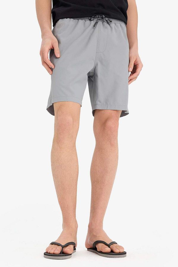 DeFacto-Regular Fit Mesh Lined Short Length Swim Shorts B7255Ax25Hs 1