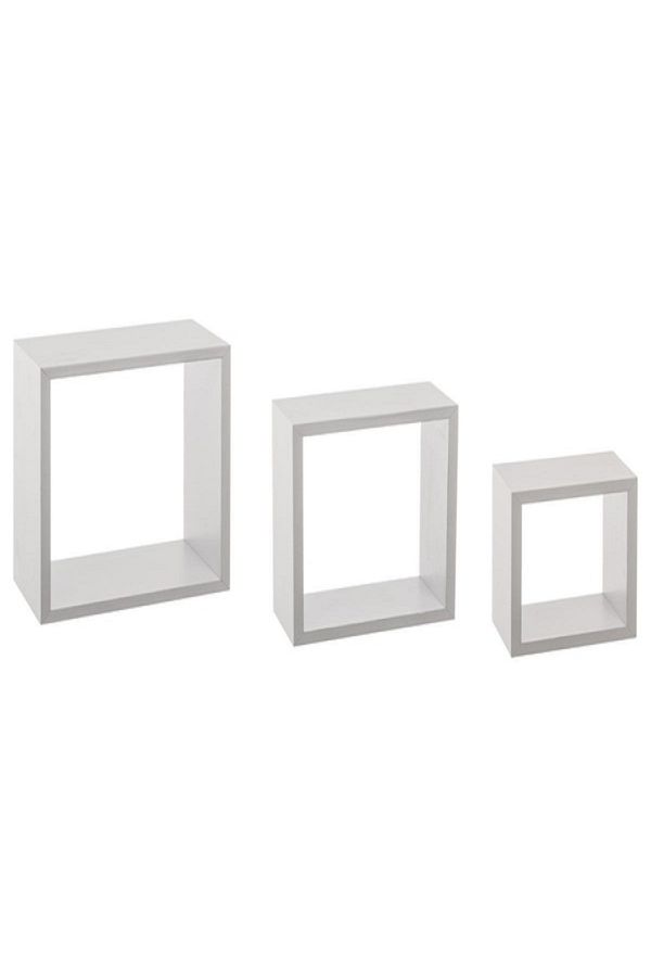Five Simply Smart-3-Piece Fixy Floating Cube Wall Shelf 1