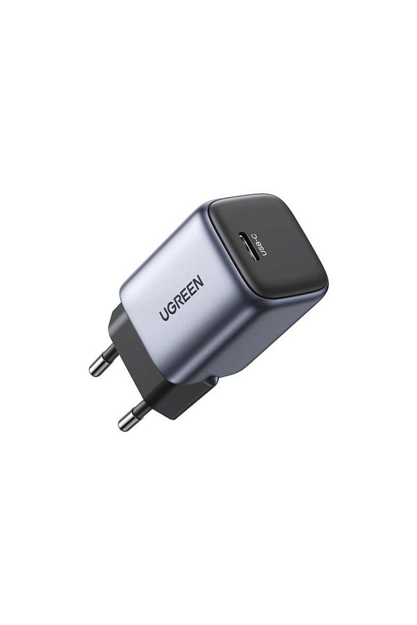 Ugreen-Incarcator retea Ugreen Nexode Mini 30W, GaN, USB-C, PD, Gri 1