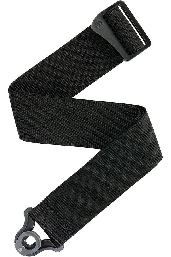 Planet Waves-Planetwaves Pwsal400 Locking Guitar Strap Black with Latch Lock System 1