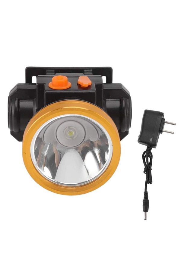 SIKS-Led Headlamp With Plug Charging, 2 Light Modes With 2 Intensity Levels, For Fishing, Hunting 1