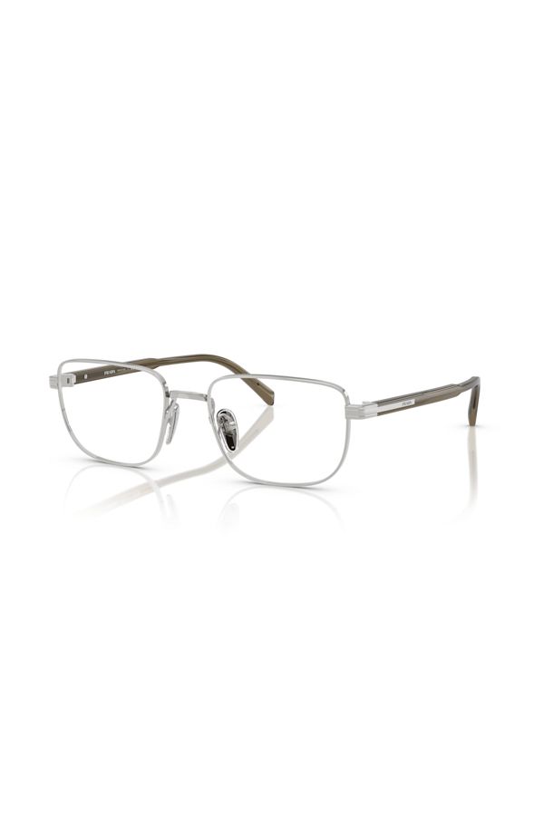 Prada-Man Rectangle Eyeglasses- Pr B51v - Lense Size:53mm - Gold 1