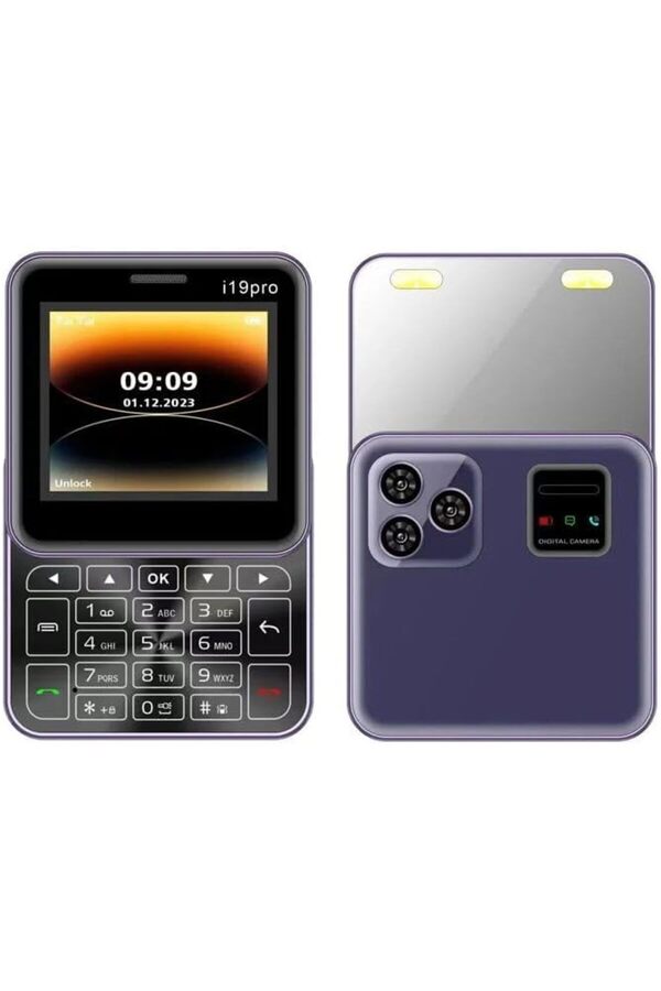 Generic-هاتف i19 Pro 2.4 بوصة منزلق ثنائي الشريحة كلاسيكي قابل للطي 1