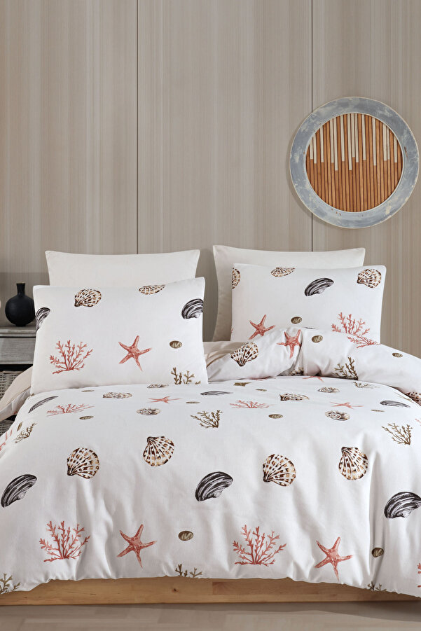 conzaliza Çift Kişilik Lastikli Çarşaflı Nevresim Takımı