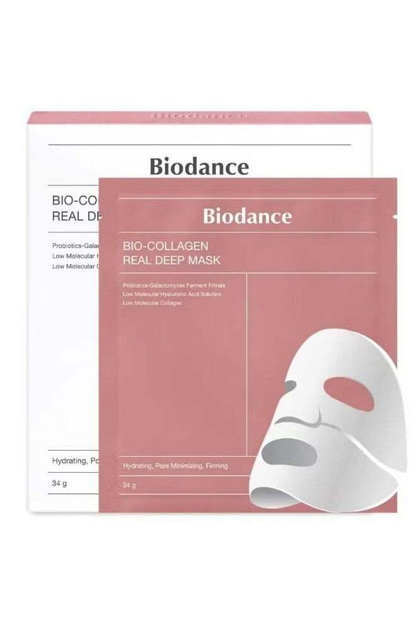 Biodance-Bio-Collagen Real Deep Mask, Hydrating Overnight Mask, Pore Minimizing, Elasticity Improvem 1