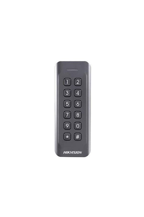 Hikvision-Card Reader Hikvision DS-K1802EK, EM card, 125 KHz, procesor 32-bit, IP 65 (Negru) 1
