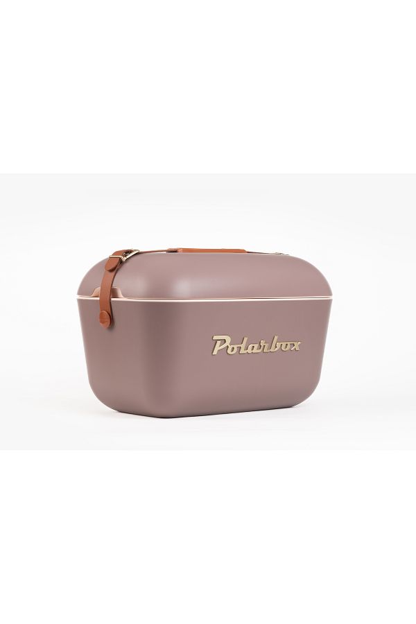 Polarbox-Polarbox® Retro Ice Box Mauve - Gold 12L 1