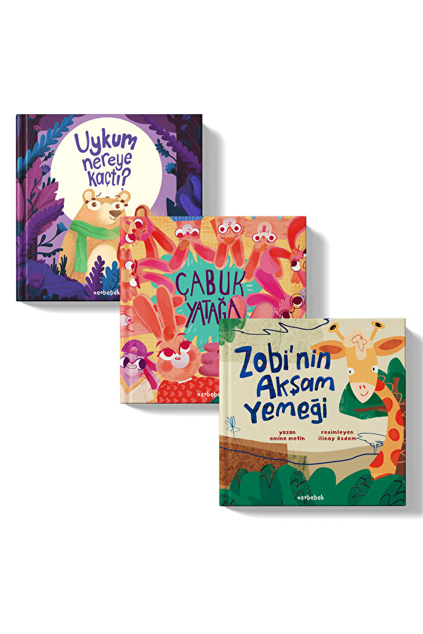 Neobebek Uyku Öncesi Kitaplarım Seti - Uykudan Önce Hikayeler 3 Kitap