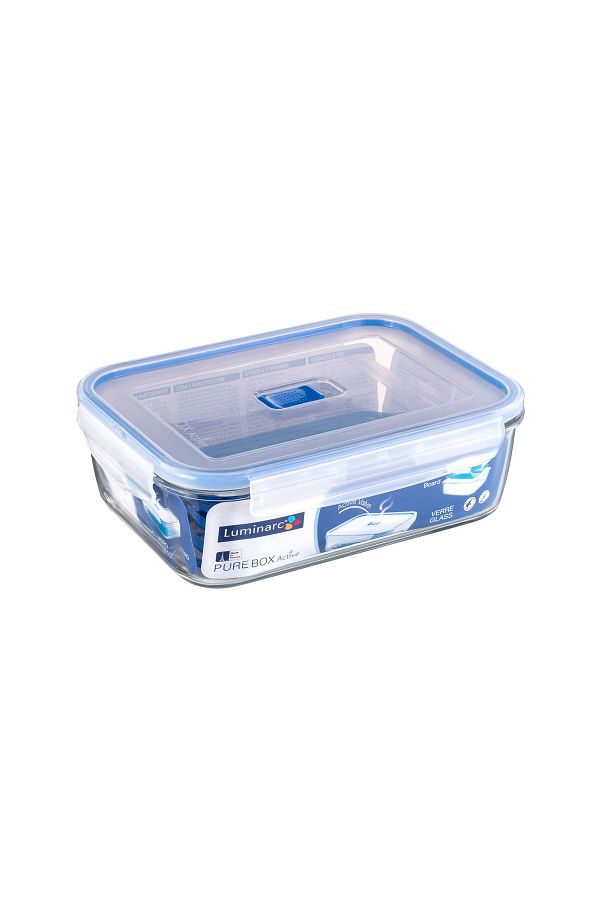 Luminarc-Pure Active Rectangular Storage Container 1220 ml 1