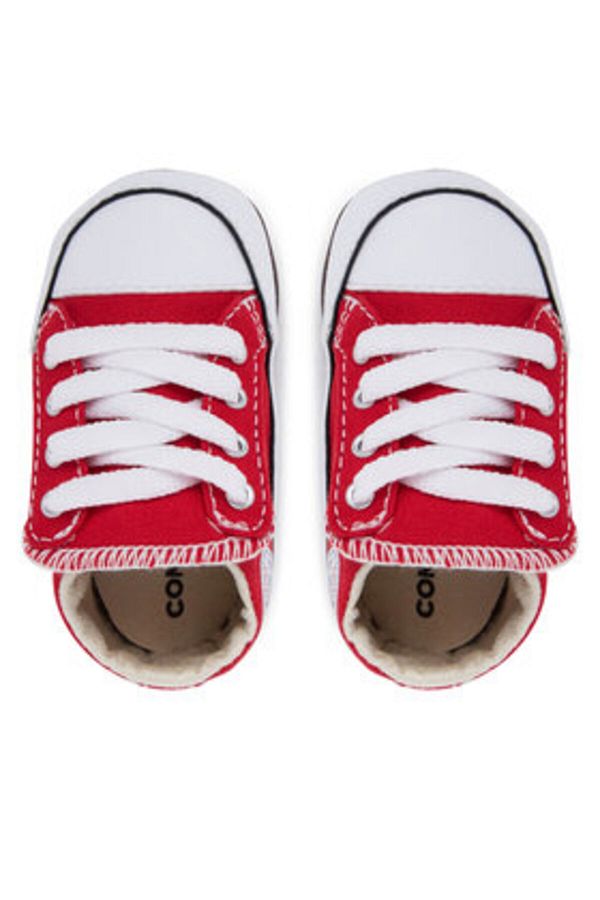 converse-Girls Sneakers red CONVERSE-866933C 1