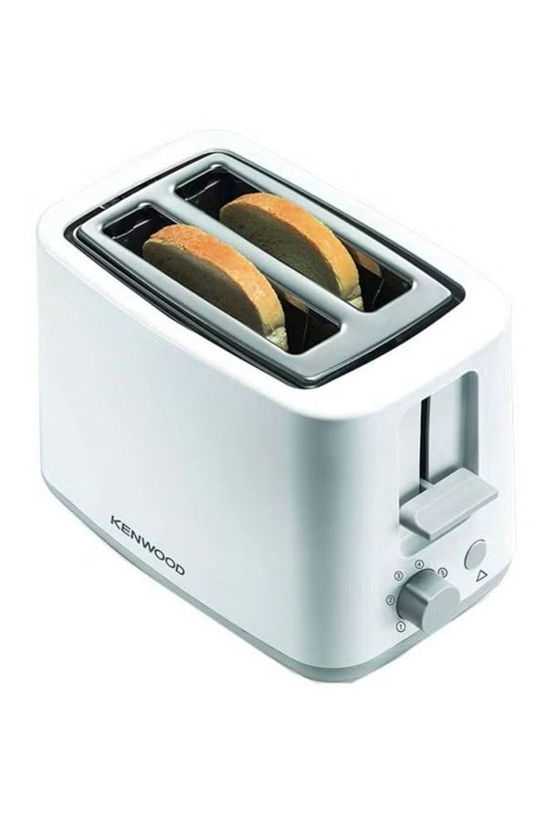 Kenwood-760W 2-Slice Automatic Pop-Up Adjustable Browning Control Toaster with Crumb Tray White 1